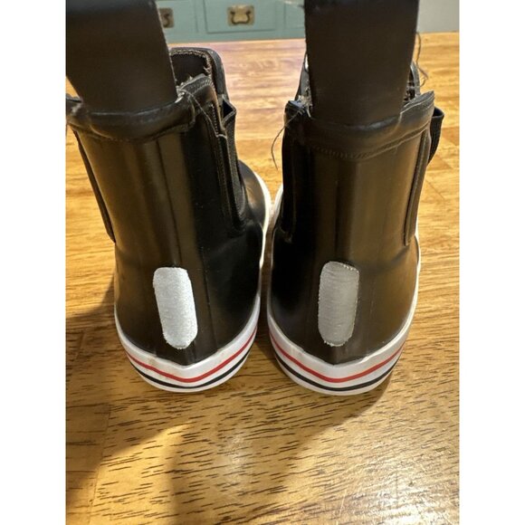 REIMA Ankle Waterproof Low Cut Rain Boot Black Toddler Size 6 - Picture 6 of 7